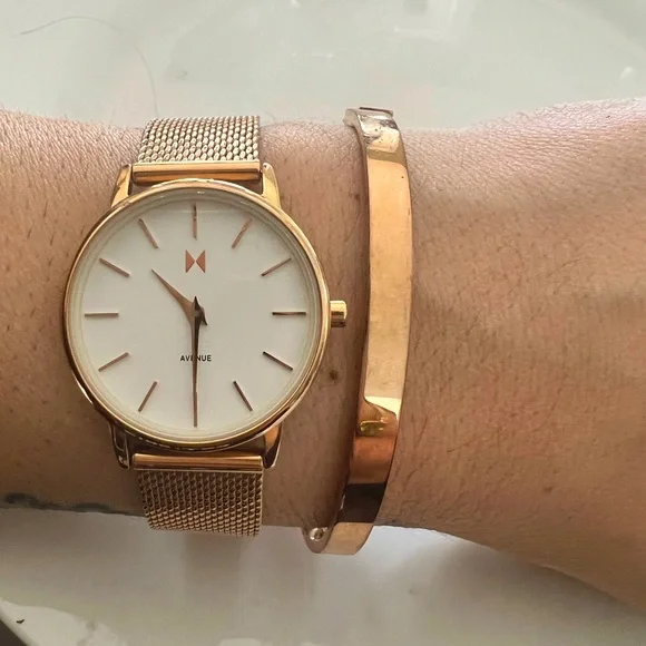 MVMT | Accessories | Mvmt Rose Gold Watch Bracelet Bundle  display picture 3